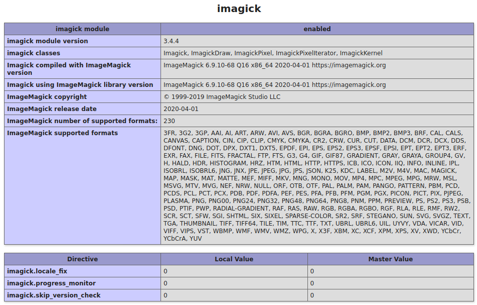 php imagemagick