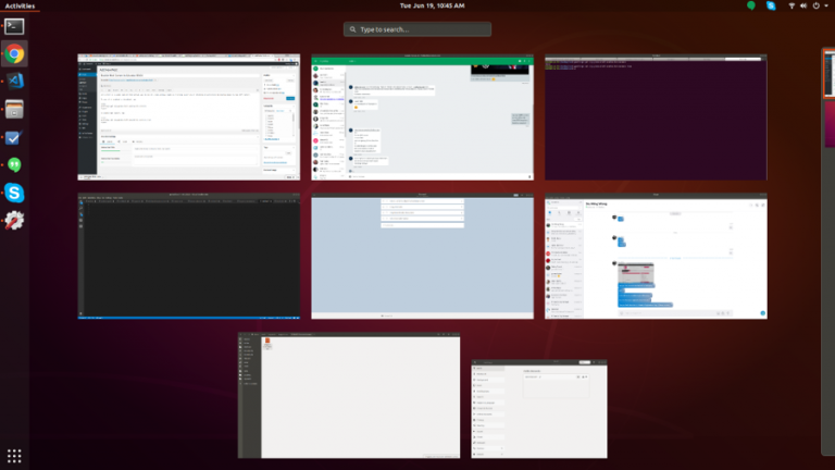 Ubuntu 18.04 hot corner