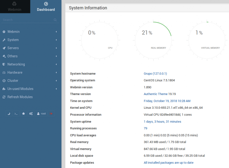 webmin restart webmin restart