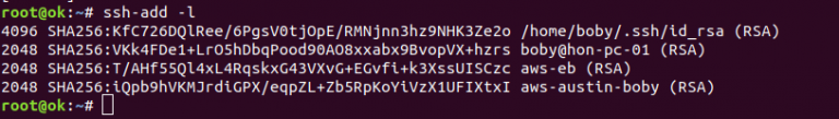 ssh-add