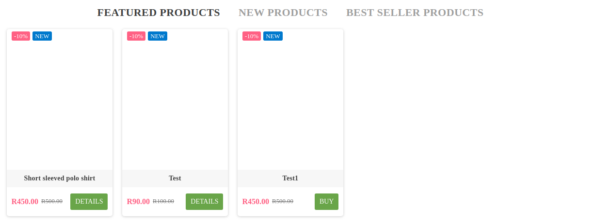 PrestaShop Product Image missing