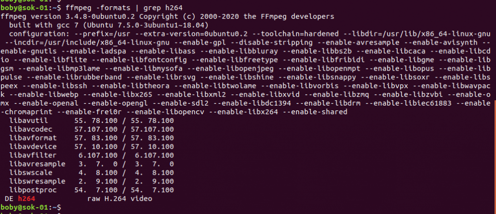 ffmpeg convert to h265