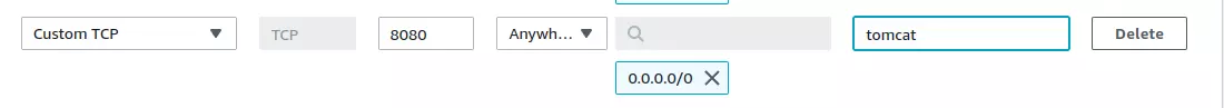 aws ec2 open port 8080